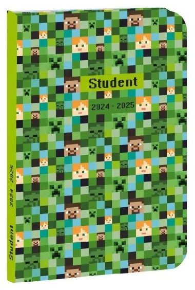 Školní diář 2024-2025 STUDENT Pixel Game - Stil 365