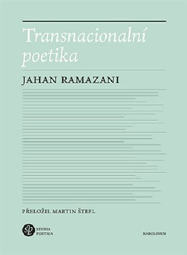 Transnacionální poetika - Ramazani Jahan