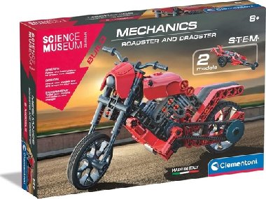 Science&Play Mechanická laboratoř Roadster a Dragster 2v1 - neuveden