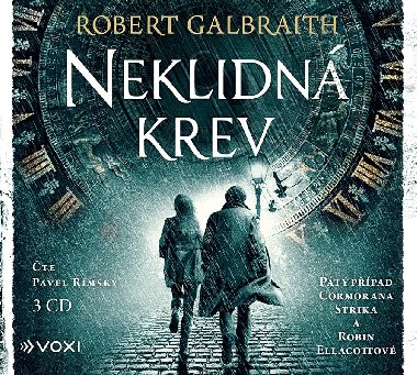 Neklidn krev (audiokniha) - Robert Galbraith (pseudonym J. K. Rowlingov)