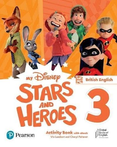 My Disney Stars and Heroes 3 Activity Book with eBook BE - 