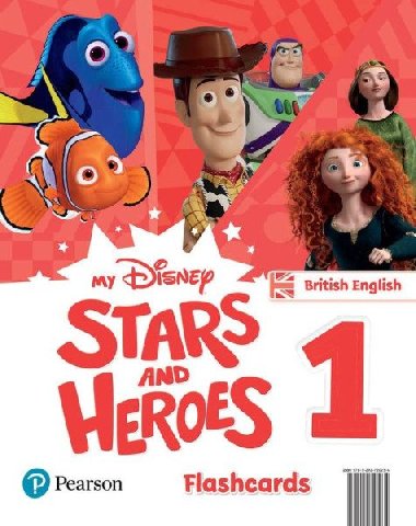 My Disney Stars and Heroes 1 Flashcards / British English - 