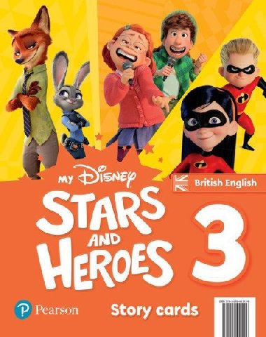 My Disney Stars and Heroes 3 Story Cards / British English - 
