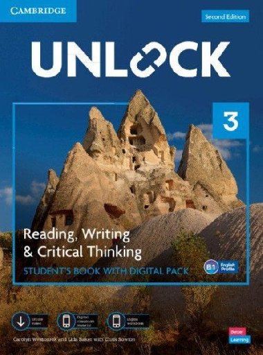 Unlock Level 3 Reading, Writing and Critical Thinking Students Book with Digital Pack - Westbrook Carolyn