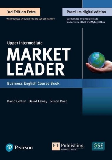 Market Leader 3e Extra Upper Intermediate Students Book & eBook with Online Practice, Digital Resources & DVD Pack - Cotton David