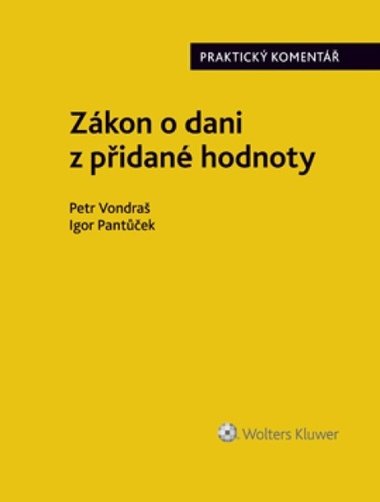 Zákon o dani z přidané hodnoty - Petr Vondraš; Igor Pantůček