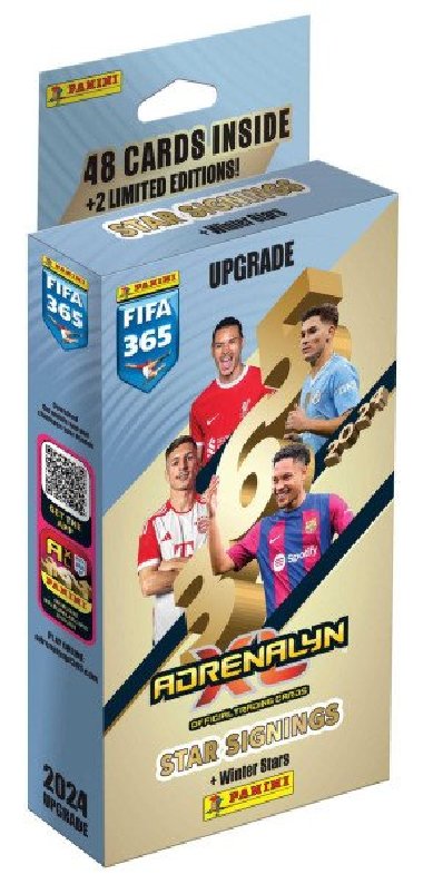 Panini FIFA 365 2023/2024 Star Signings - Adrenalyn karty (Upgrade) - neuveden