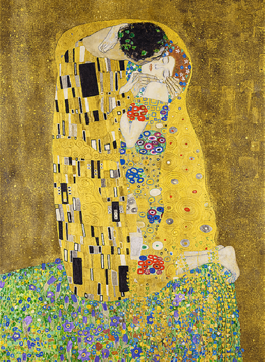 Devn puzzle Art Gustav Klimt Polibek 200 dlk - 