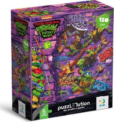 Puzzle Želvy Ninja: Do akce 150 dílků - neuveden