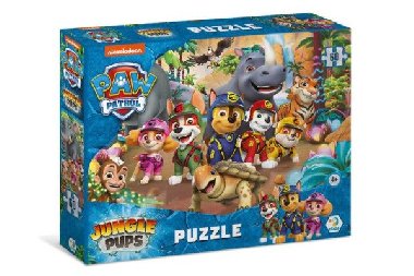 Puzzle Tlapková patrola: Jungle Pups 60 dílků - neuveden