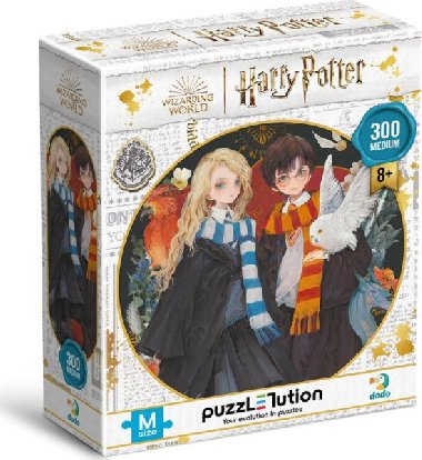 Puzzle Harry Potter: Harry a Lenka 300 dílků - neuveden