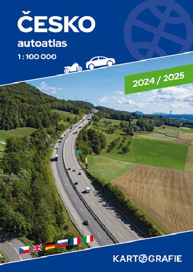 esko - autoatlas 1:100 000 vydn 2024/2025 - Kartografie