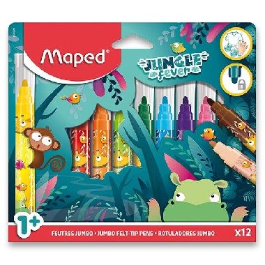 Maped Fixy Jungle Fever Jumbo 12 ks - neuveden