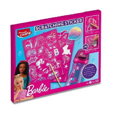 Maped Kreativn sada Scratching Stickers Barbie - neuveden