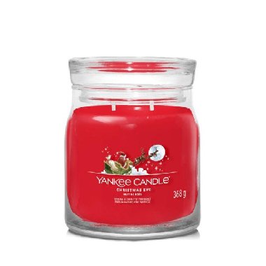 YANKEE CANDLE Christmas Eve svka 368g /2 knoty (Signature stedn) - neuveden