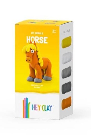 Hey Clay Kreativní modelovací sada - Kůň - neuveden