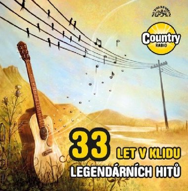 33 let v klidu - 33 legendárních hitů Country Radia - 2 CD - Supraphon