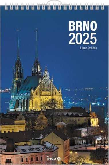 Kalendář 2025 Brno - nástěnný - Sváček Libor