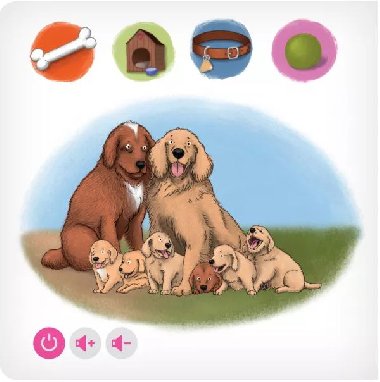 Minikniha Domácí zvířátka - Kouzelné čtení - Interaktivní mluvící kniha - Albi