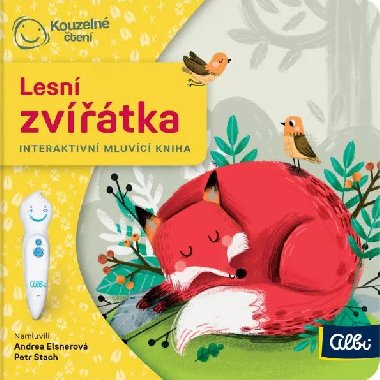 Lesní zvířátka - Interaktivní mluvící kniha - Kouzelné čtení - Albi