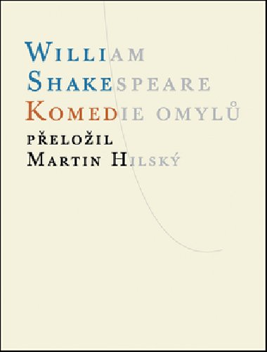 Komedie omyl - William Shakespeare