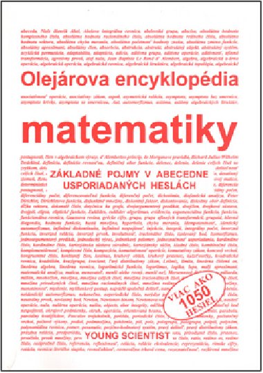 OLEJROV ENCYKLOPDIA MATEMATIKY - Marin Olejr