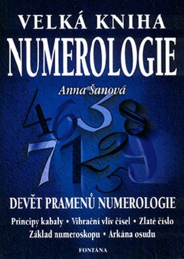 Velk kniha numerologie - Devt pramen numerologie - Anna anov