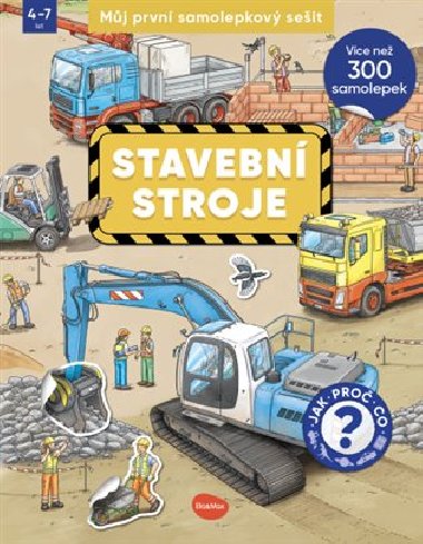 Mj prvn samolepkov seit Stavebn stroje - Oliver Kockmann