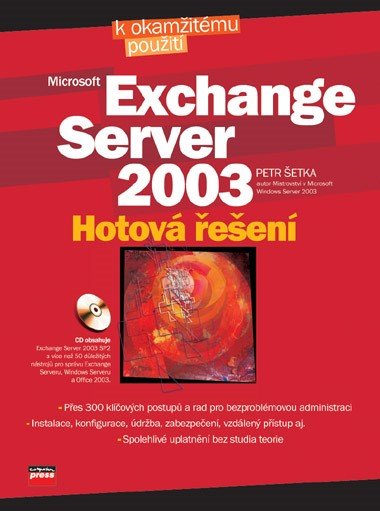 MICROSOFT EXCHANGE SERVER 2003 - Petr etka