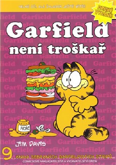 Garfield nen troka - 9. kniha sebranch Garifeldovch strip - Jim Davis