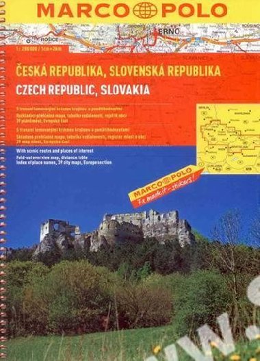 EK REPUBLIKA - SLOVENSK REPUBLIKA ATLAS 1:200 000 MD - 