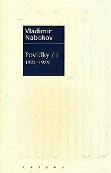 POVDKY/1 1921-1929 - Vladimr Nabokov