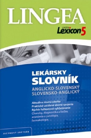 LEXICON5 LEKRSKY SLOVNK ANGLICKO-SLOVENSK SLOVENSKO-ANGLICK - 