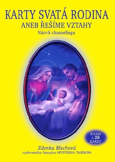 Karty Svat rodina aneb eme vztahy (kniha + 28 karet) - Zdenka Blechov