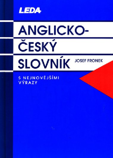 ANGLICKO-ESK SLOVNK - Josef Fronek