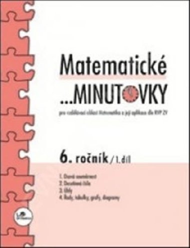 Matematick minutovky 6. ronk - 1. dl - Miroslav Hricz