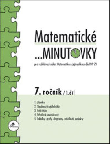 Matematické minutovky 7. ročník - 1. díl - Miroslav Hricz