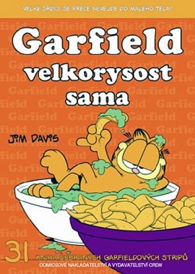 GARFIELD VELKORYSOST SAMA - Jim Davis