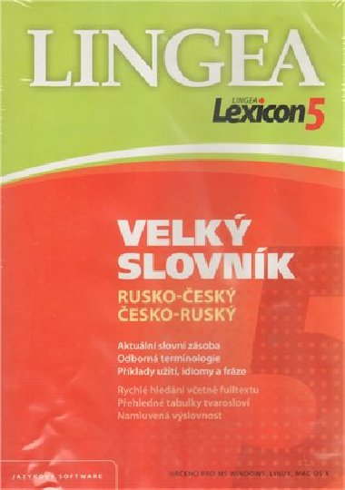 LEXICON5 RUSK VELK SLOVNK - Kolektiv autor
