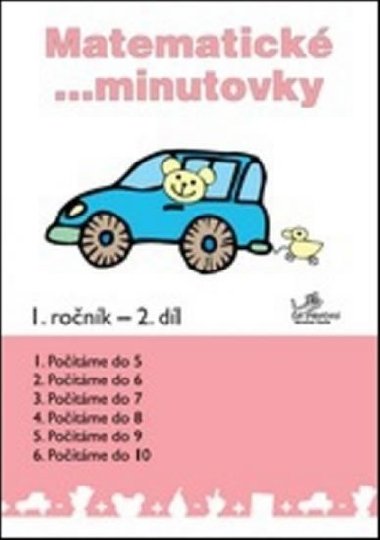 Matematick minutovky 1. ronk / 2. dl - Josef Molnr; Hana Mikulenkov