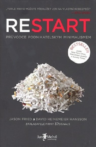 Restart - David Heinemeier Hansson; Jason Fried