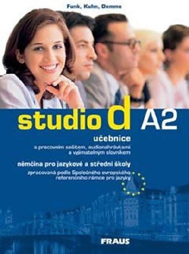 Studio d A2 - Nmina pro J a S, uebnice + CD - Hermann Funk; Christina Kuhn; Silke Demme