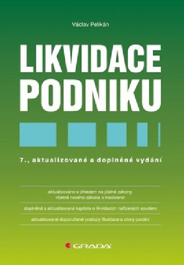 LIKVIDACE PODNIKU - Vclav Pelikn
