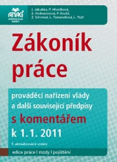 ZKONK PRCE S KOMENTEM K 1. 1. 2011 - Jakubka, Hloukov..