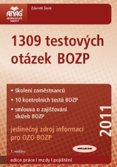 1309 TESTOVCH OTZEK BOZP - Zdenk enk
