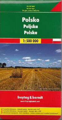 Polsko - automapa 1:500 000 (Freytag a Berndt) - Freytag a Berndt