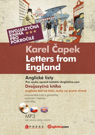 LETTERS FROM ENGLAND - ANGLICK LISTY + MP3 - apek Karel