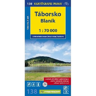 Tborsko Blank - cyklomapa 1:70 000 slo 138 - Kartografie - Kartografie