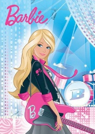 Barbie zpvaka - omalovnka - Jiri Models