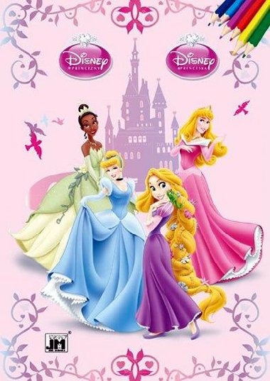 Disney Princezny - omalovnka - Disney